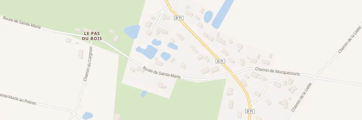 Plan du 150 Rte de Sainte-marie à La Garnache