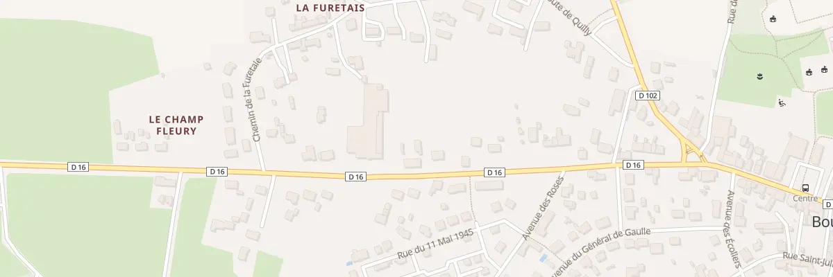Plan du 27 Rue de Bardoux à Bouvron