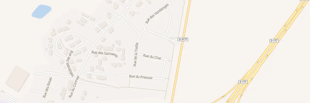 Plan du 7 Rue du Chai à Guignen