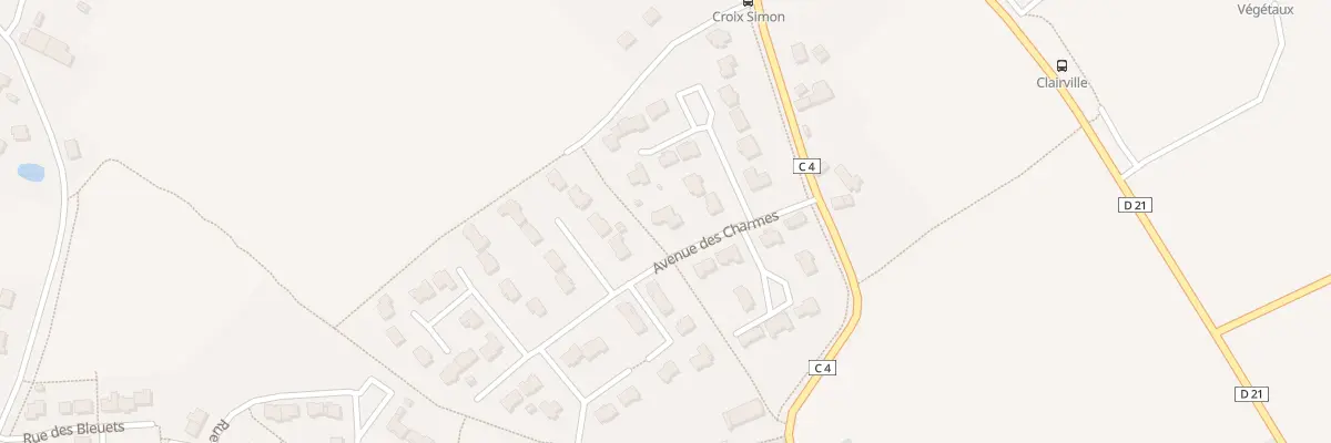 Plan du 1 Av des Charmes à Clayes