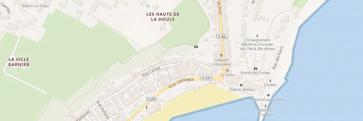 Plan du 2 Rue Carnot à Cancale