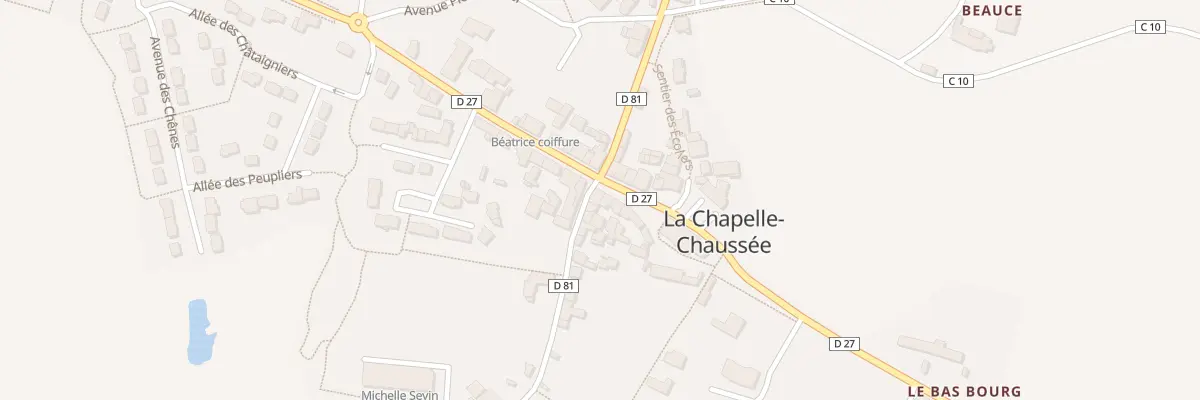 Plan du 9 Rue de Montmuran à La Chapelle-Chaussée