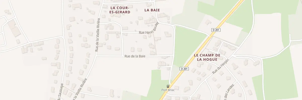 Plan du 11 Rue de la Baie à Cancale
