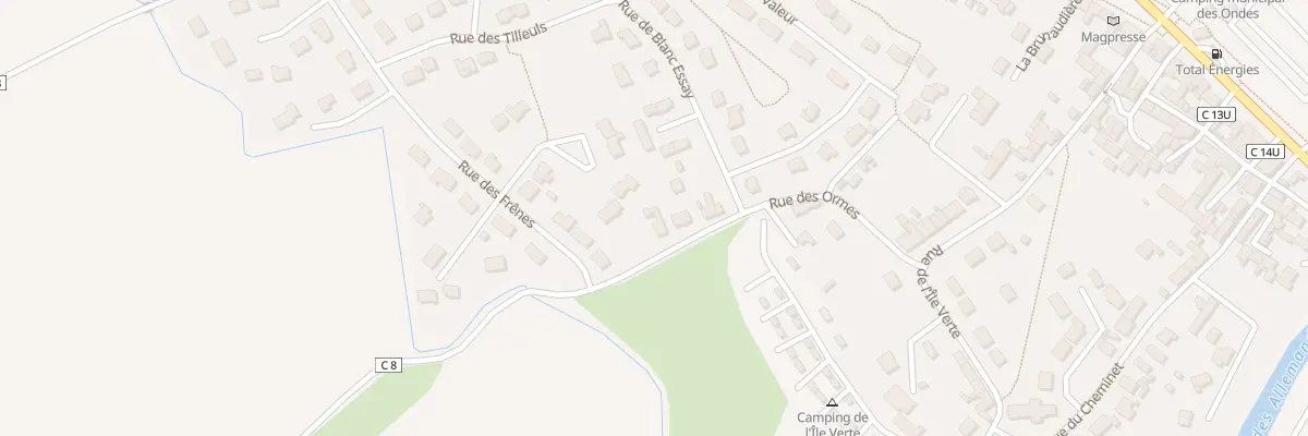 Plan du 5226 Rue des Ormes à Saint-Benoît-des-Ondes