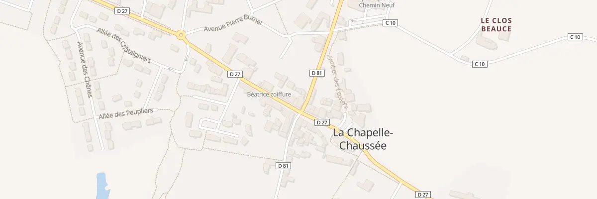 Plan du 16 Rue de Montmuran à La Chapelle-Chaussée