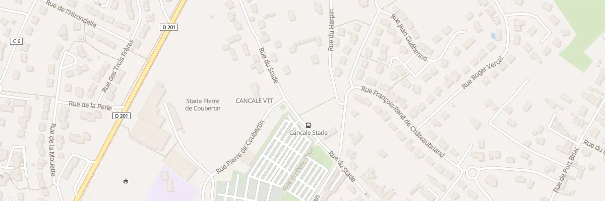 Plan du 28 Rue du Stade à Cancale