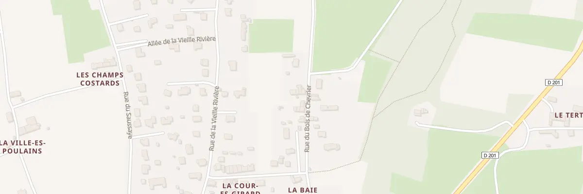 Plan du 23 Rue du Bois de Chevrier à Cancale