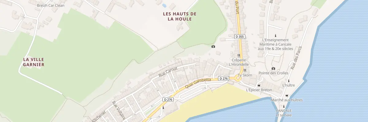 Plan du 12 Rue Carnot à Cancale