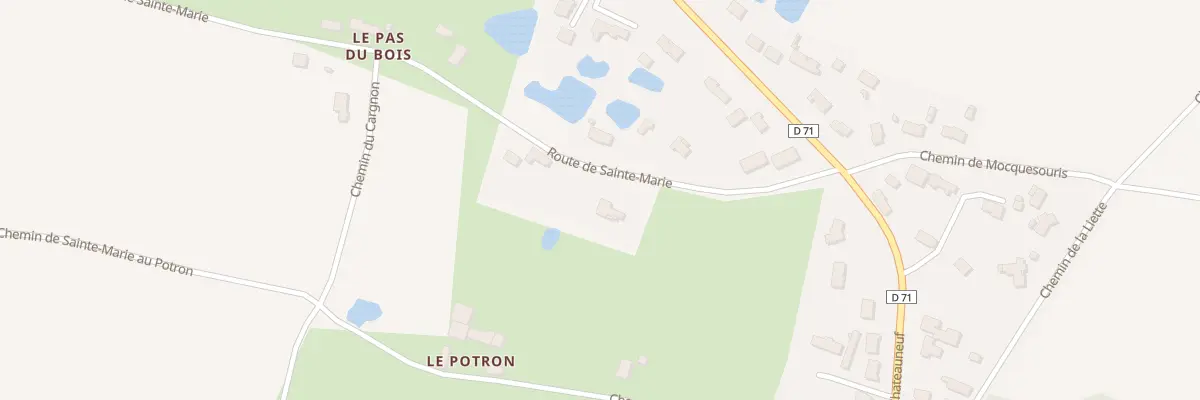 Plan du 183 Rte de Sainte-marie à La Garnache