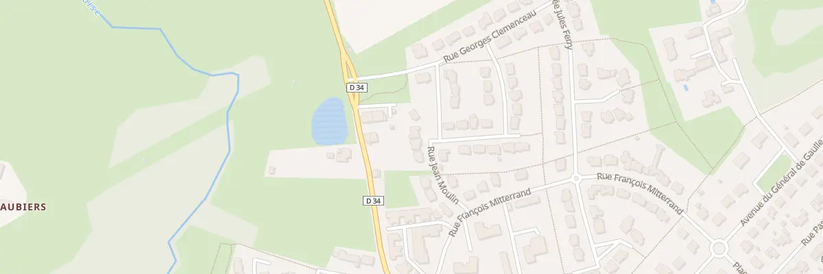 Plan du 16 Rue Jean Moulin à Mordelles