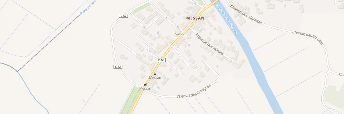 Plan du 16 Messan à Rouans