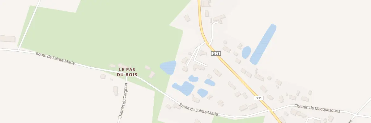 Plan du 39 Rte de Châteauneuf à La Garnache