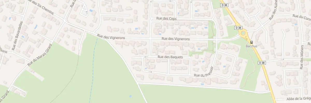 Plan du 17 Rue des baquets à Bretignolles-sur-Mer