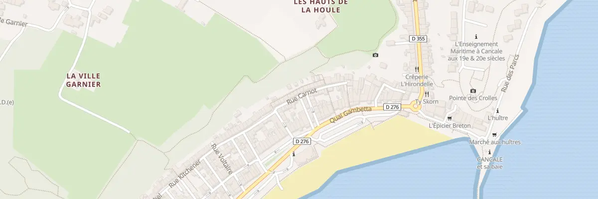 Plan du 23 Rue Carnot à Cancale