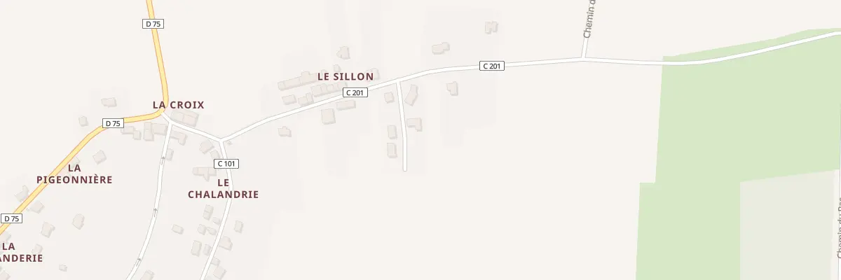 Plan du 78 Le Sillon à Lillemer