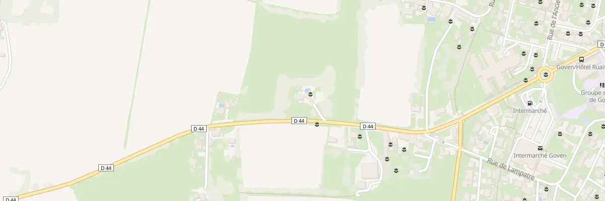 Plan du 2 Le Bignon à Goven