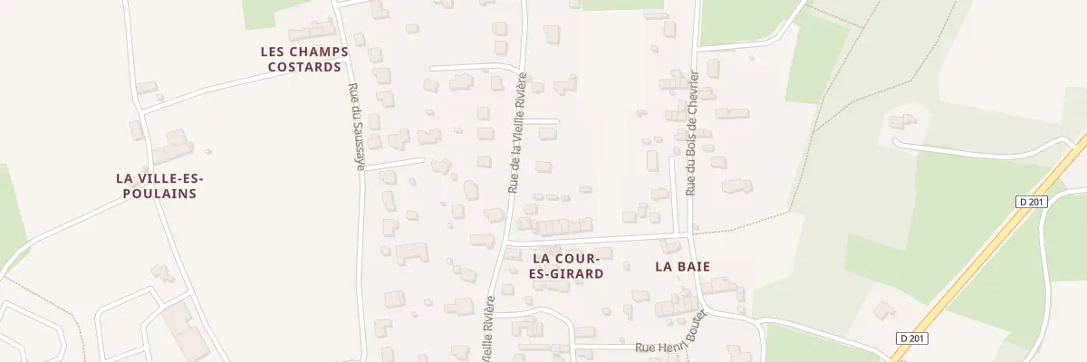 Plan du 36 Rue de la Vieille Rivière à Cancale