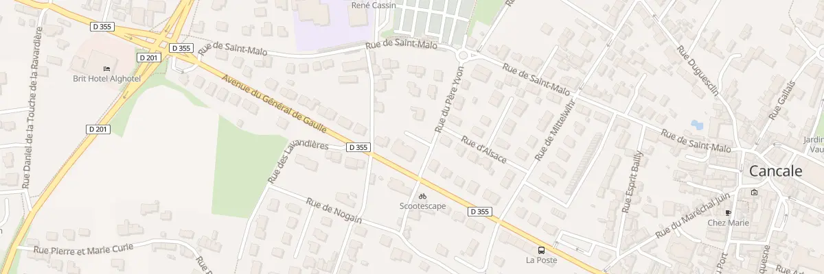 Plan du 10 Rue du Père Yvon à Cancale