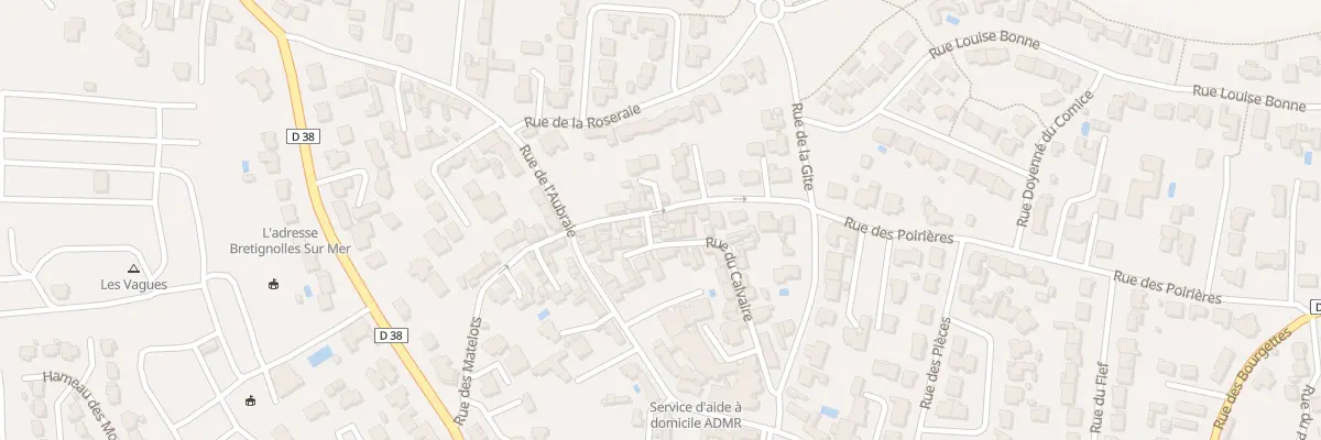 Plan du 5B Rue des poirières à Bretignolles-sur-Mer
