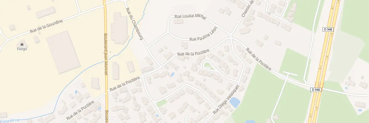Plan du 106 Rue de la Poctière à Challans