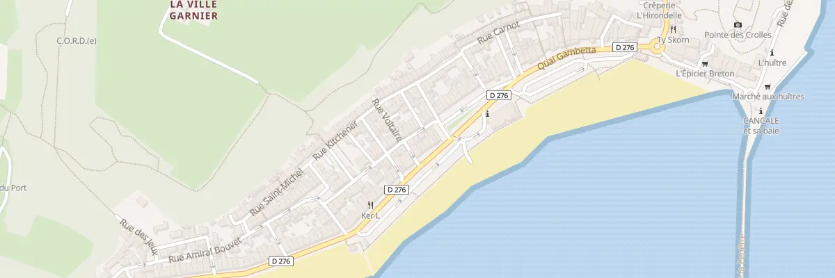 Plan du 5 Rue Victor Hugo à Cancale