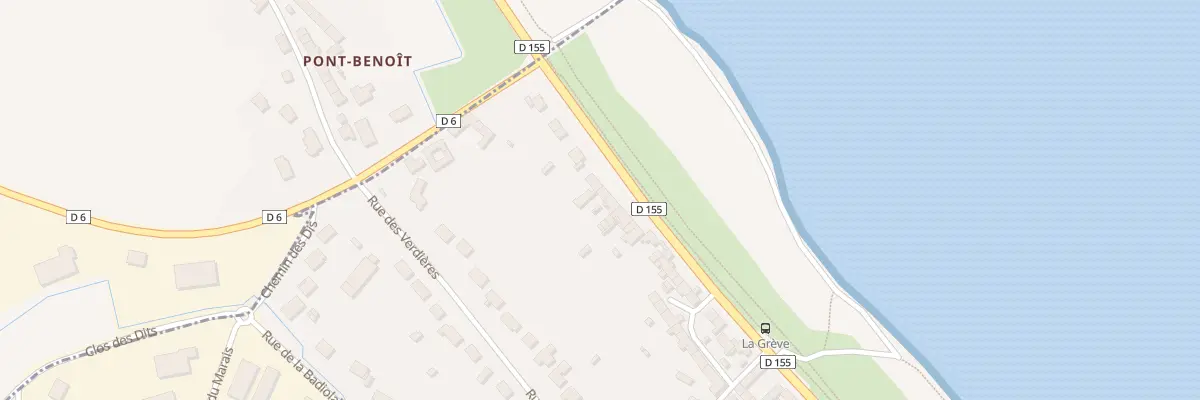 Plan du 79 Rue du Bord de Mer à Saint-Benoît-des-Ondes