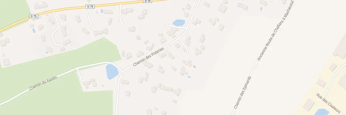 Plan du 9B Che des Poteries à La Garnache