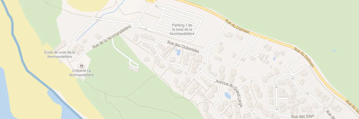Plan du 241 Rue des océanides à Bretignolles-sur-Mer