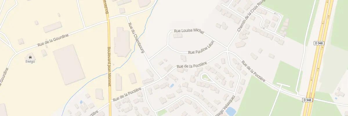 Plan du 101 Rue de la Poctière à Challans