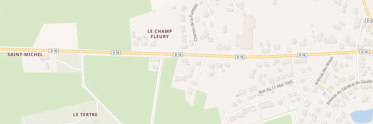 Plan du 28 Rue de Bardoux à Bouvron