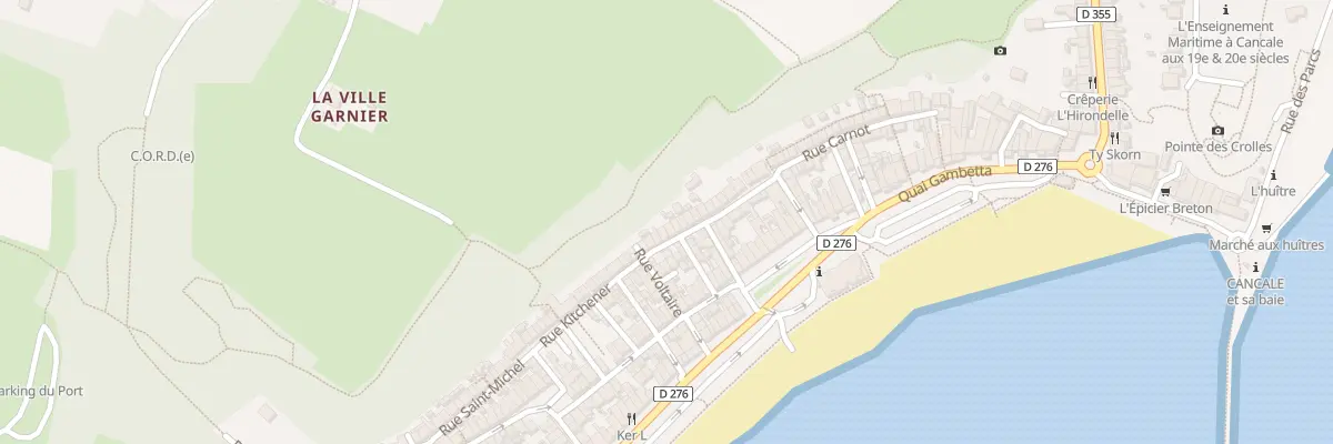 Plan du 80 Rue Carnot à Cancale
