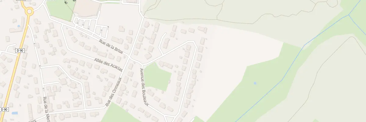 Plan du 5692 Av des Erables à Malville