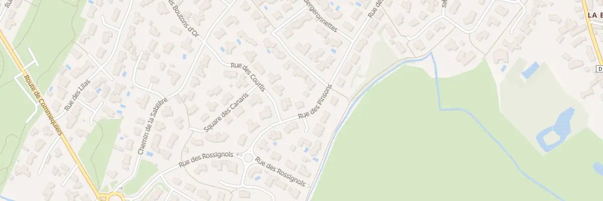 Plan du 38 Rue des pinsons à Challans