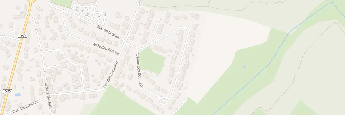 Plan du 16 Av des Erables à Malville