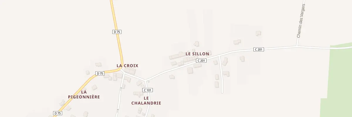 Plan du 5045 Le Sillon à Lillemer