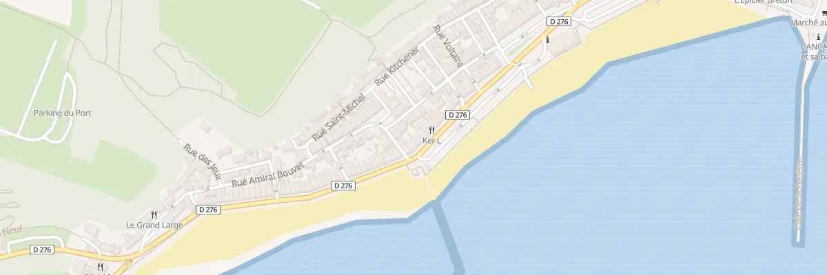 Plan du 24 Quai Duguay-Trouin à Cancale
