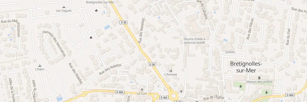 Plan du 15B Bd du Nord à Bretignolles-sur-Mer