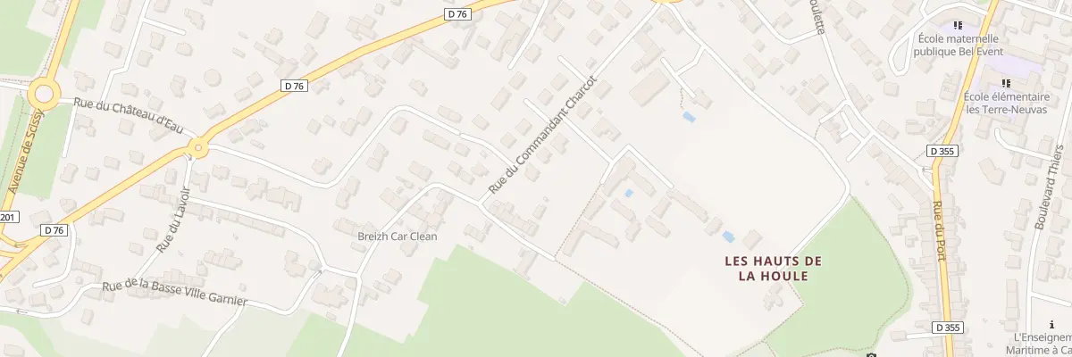Plan du 15 Rue du Cdt Charcot à Cancale