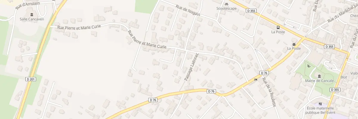 Plan du 29A Rue Pierre et Marie Curie à Cancale