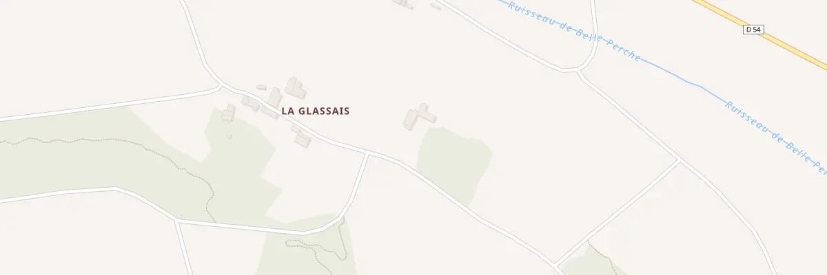 Plan du 5 La Glassais à Langon