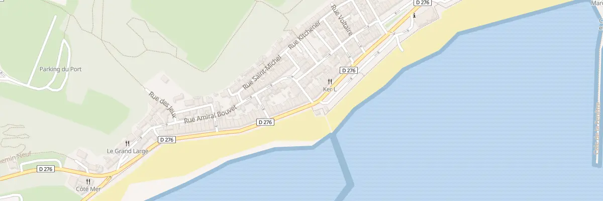 Plan du 2 Quai John Kennedy à Cancale