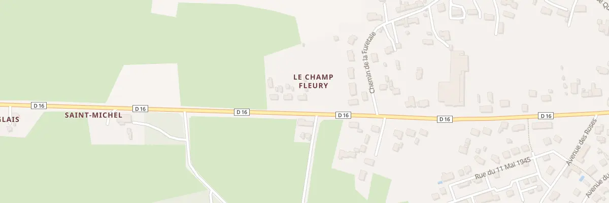 Plan du 5254 Le Champ Fleury à Bouvron