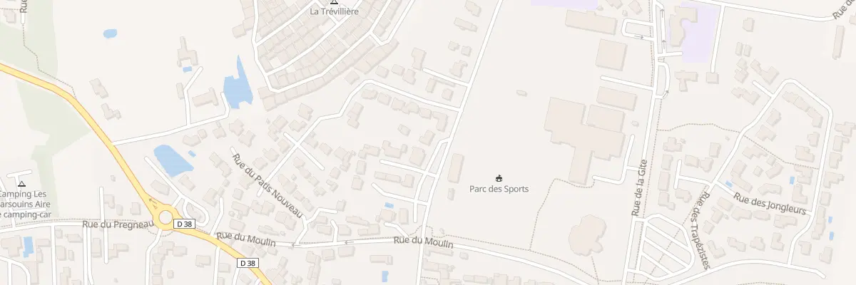 Plan du 22 Av du Parc des Sports à Bretignolles-sur-Mer