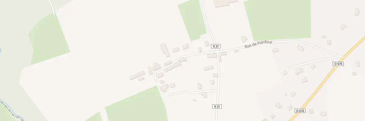 Plan du 5840 Painfour à Plerguer