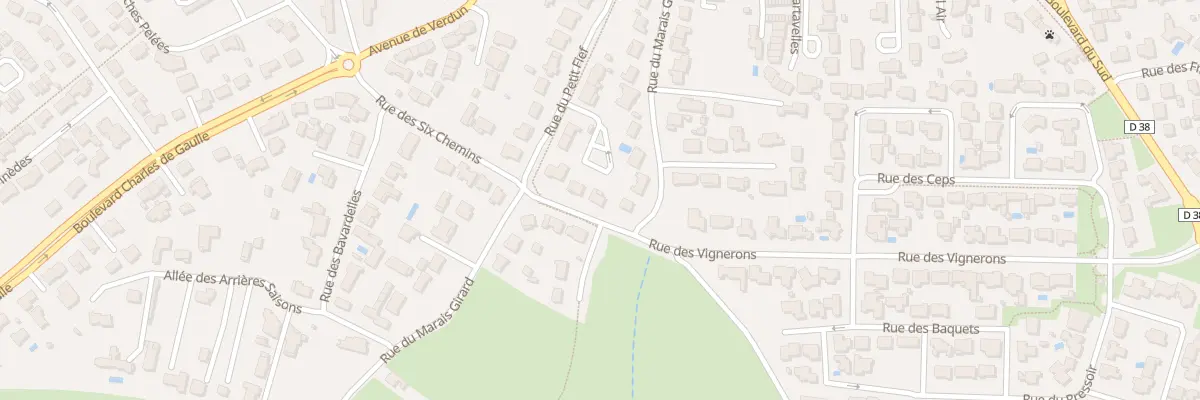 Plan du 37 Rue du marais girard à Bretignolles-sur-Mer