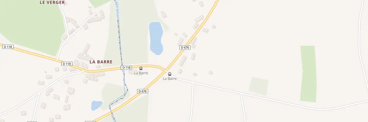 Plan du 5234 La Barre à Plerguer