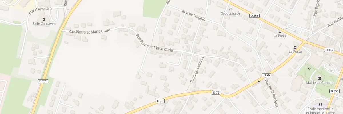 Plan du 35 Rue Pierre et Marie Curie à Cancale