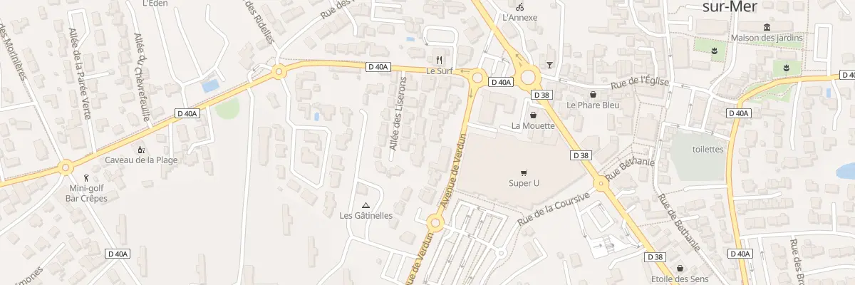 Plan du 3B Av de Verdun à Bretignolles-sur-Mer