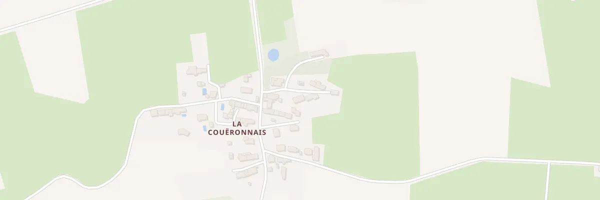 Plan du 12 La Coueronnais à Bouvron