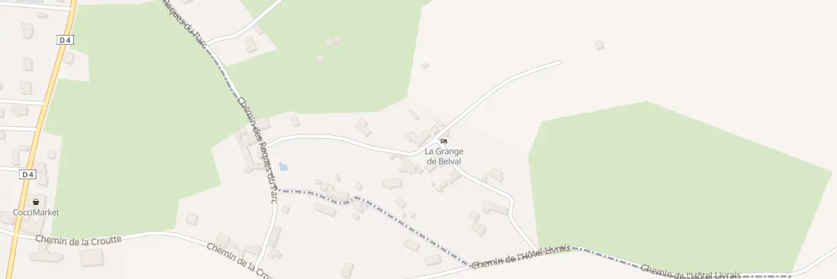 Plan du 10 Belval à Tréauville